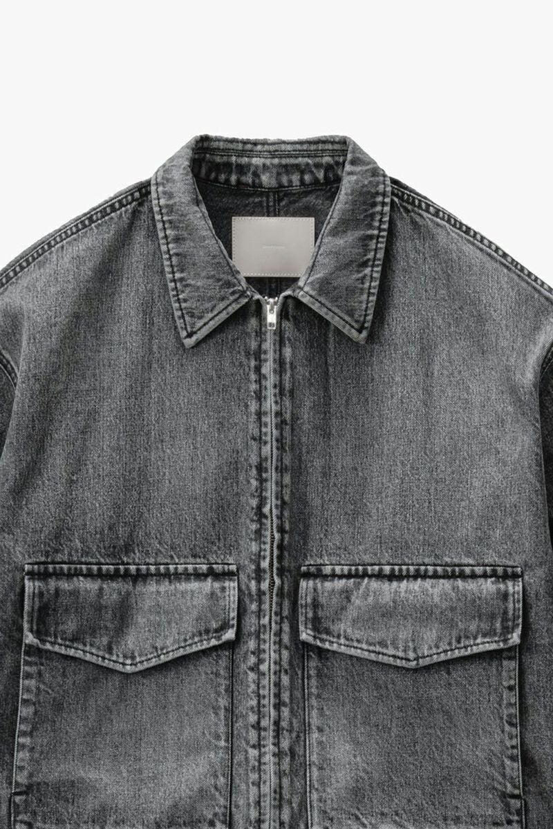 Graphpaper(グラフペーパー) Selvage Denim Zip Jacket -LIGHT FADE- セルヴィッチデニムジップジャケット ライトフェード GM253-20056LB