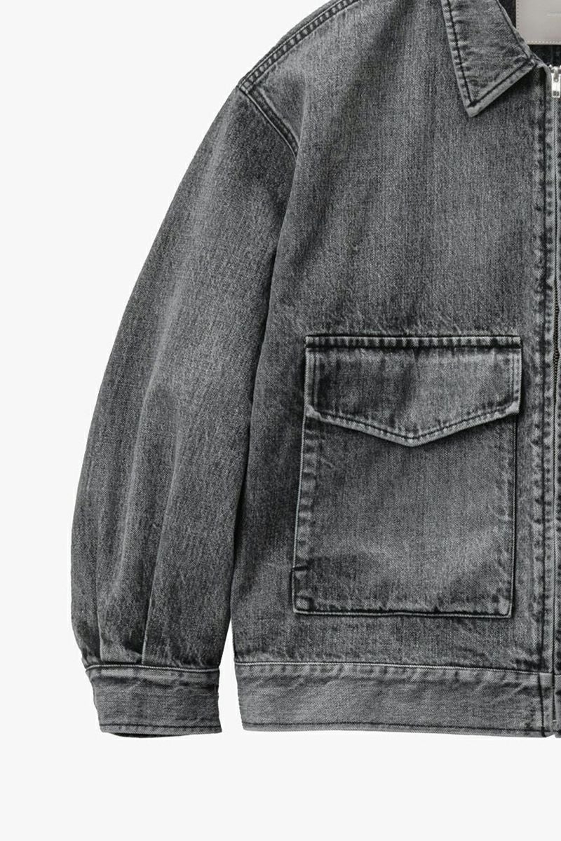 Graphpaper(グラフペーパー) Selvage Denim Zip Jacket -LIGHT FADE- セルヴィッチデニムジップジャケット ライトフェード GM253-20056LB
