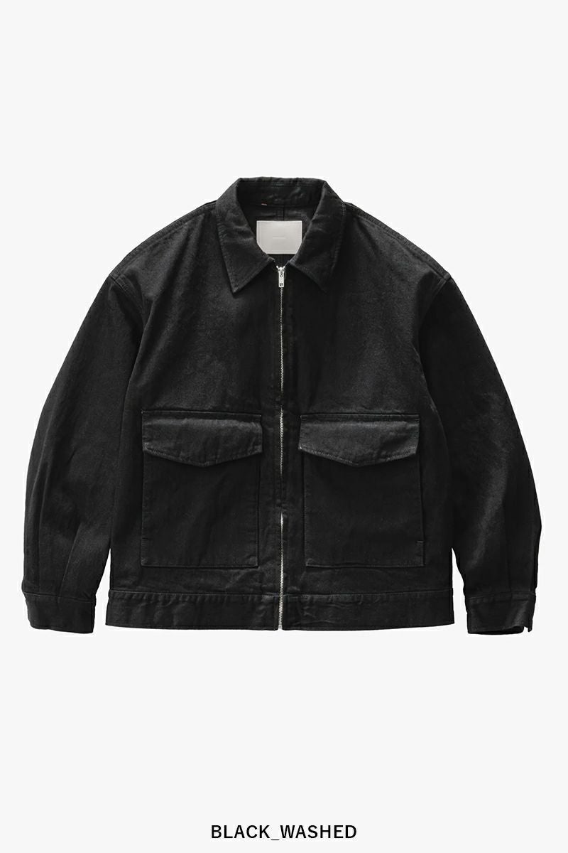 Graphpaper(グラフペーパー) Selvage Denim Zip Jacket セルヴィッチデニムジップジャケット GM253-20056RB