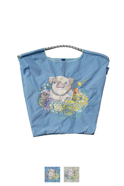 Ball & Chain(ボールアンドチェーン) D.PIG.536 (M) ピッグ(M) ショッピングバック トートバッグ 313016