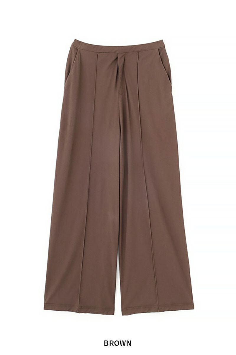 ETRE TOKYO(エトレトウキョウ) ピンタックリラクシーパンツ 1225420042