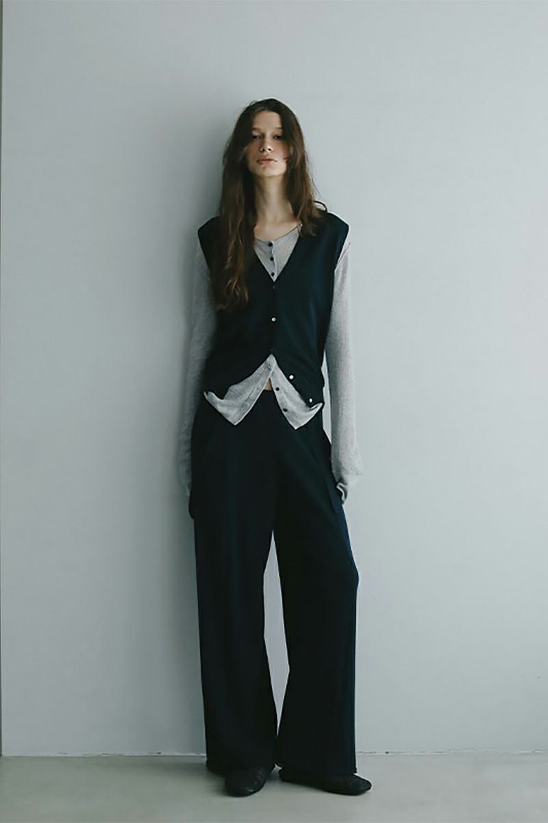 ETRE TOKYO(エトレトウキョウ) シアーハイゲージニットカーディガン 1225404041