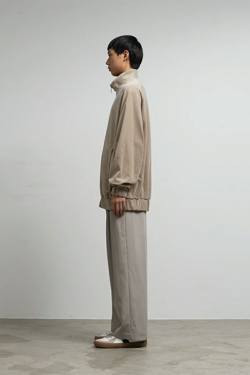 Graphpaper(グラフペーパー) Compact Velour Track Jacket コンパクトベロアトラックジャケット GM253-70404