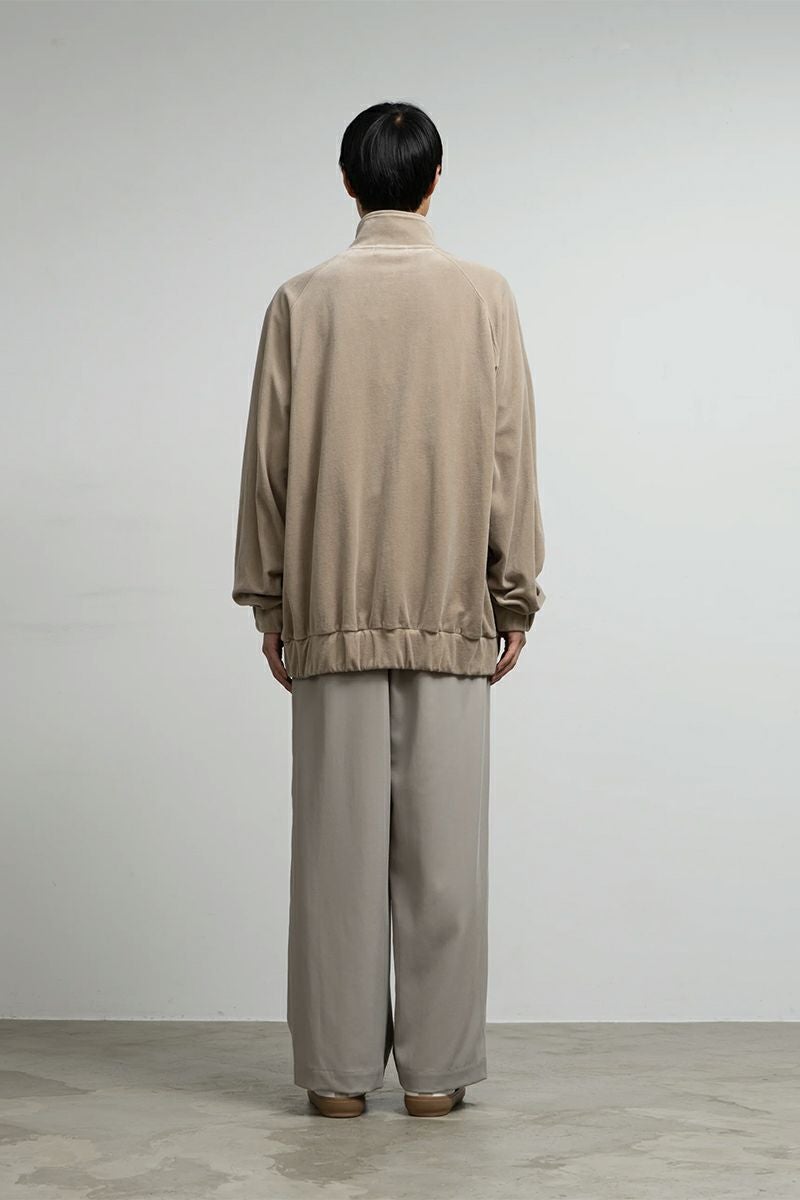 Graphpaper(グラフペーパー) Compact Velour Track Jacket コンパクトベロアトラックジャケット GM253-70404