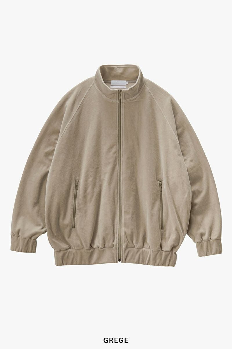 Graphpaper(グラフペーパー) Compact Velour Track Jacket コンパクトベロアトラックジャケット GM253-70404