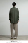 Graphpaper(グラフペーパー) Brushed Mockrody High Neck LS Tee ブラッシュドモックロディハイネック長袖Tシャツ GM253-70422