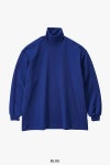 Graphpaper(グラフペーパー) Brushed Mockrody High Neck LS Tee ブラッシュドモックロディハイネック長袖Tシャツ GM253-70422
