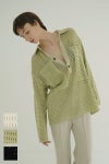 CLANE(クラネ) MESH POCKET OVER SHIRTS メッシュポケットオーバーシャツ 19122-4022