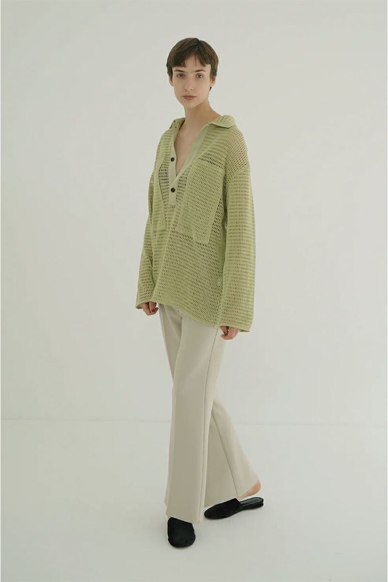 CLANE(クラネ) | CLANE(クラネ)MESH POCKET OVER SHIRTS メッシュ