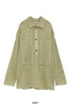 CLANE(クラネ) MESH POCKET OVER SHIRTS メッシュポケットオーバーシャツ 19122-4022