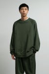 Graphpaper(グラフペーパー)  Hard Terry Crew Neck Sweat ハードテリークルーネックスウェット GM253-70195C