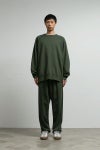 Graphpaper(グラフペーパー)  Hard Terry Crew Neck Sweat ハードテリークルーネックスウェット GM253-70195C