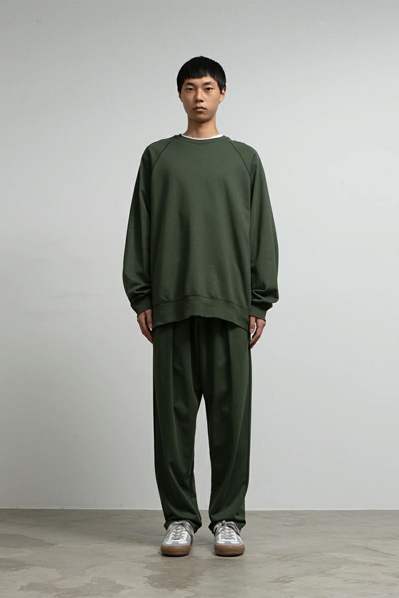 Graphpaper(グラフペーパー)  Hard Terry Crew Neck Sweat ハードテリークルーネックスウェット GM253-70195C