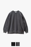 Graphpaper(グラフペーパー)  Hard Terry Crew Neck Sweat ハードテリークルーネックスウェット GM253-70195B