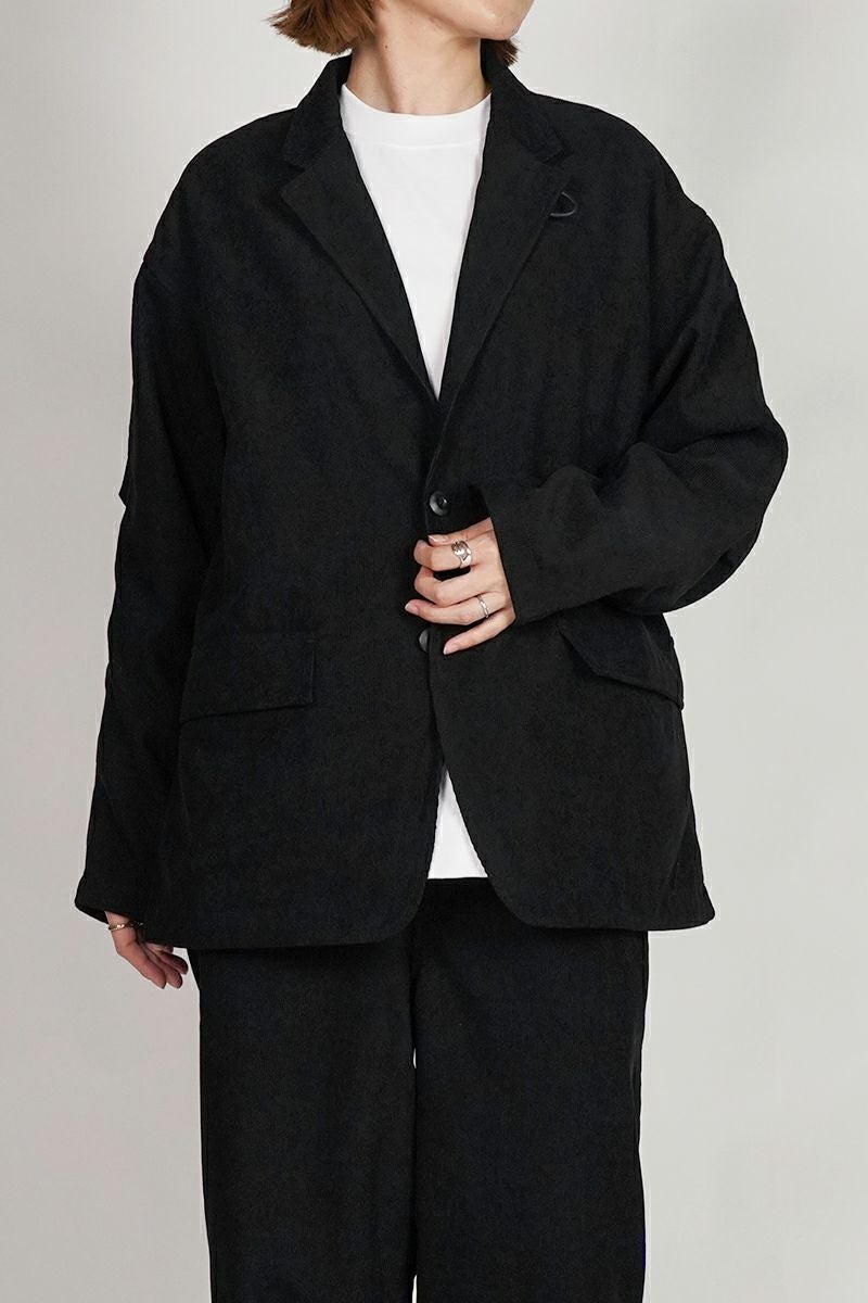 DAIWA PIER 39(ダイワピア39)  W's TECH LOOSE 2B JACKET CORDUROY ウィメンズ テックルーズ2ボタンジャケット コーデュロイ BJ-32025WL