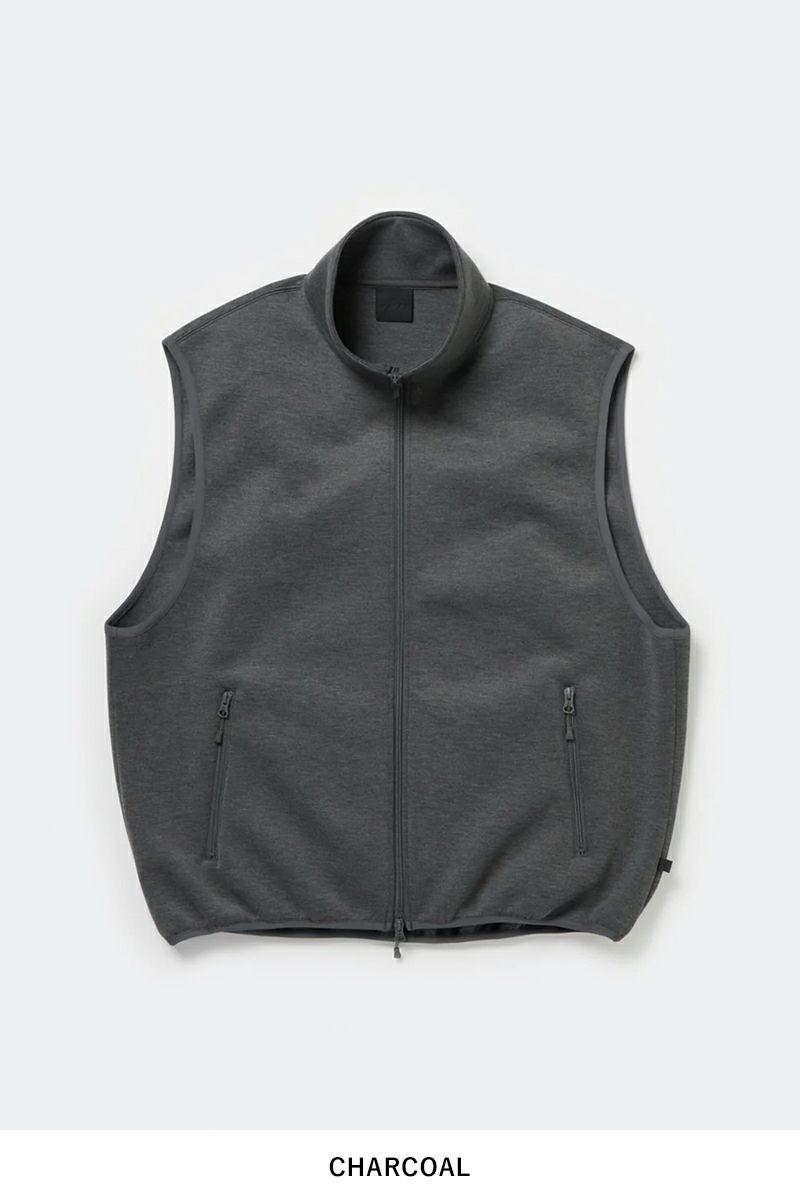 DAIWA PIER 39(ダイワピア39)  TECH SCUBA KNIT STAND COLLAR VEST テックスキューバニットスタンドカラーベスト BE-61025W