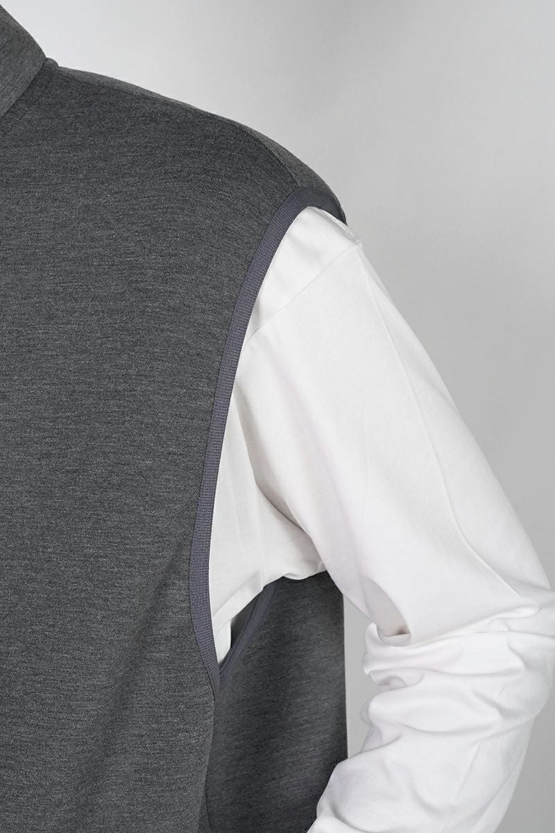 DAIWA PIER 39(ダイワピア39)  TECH SCUBA KNIT STAND COLLAR VEST テックスキューバニットスタンドカラーベスト BE-61025W