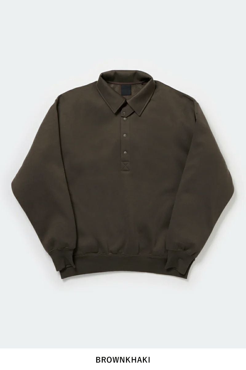 DAIWA PIER 39(ダイワピア39) TECH SWEAT SNAP PULLOVER テックスウェットスナッププルオーバー BE-53025W