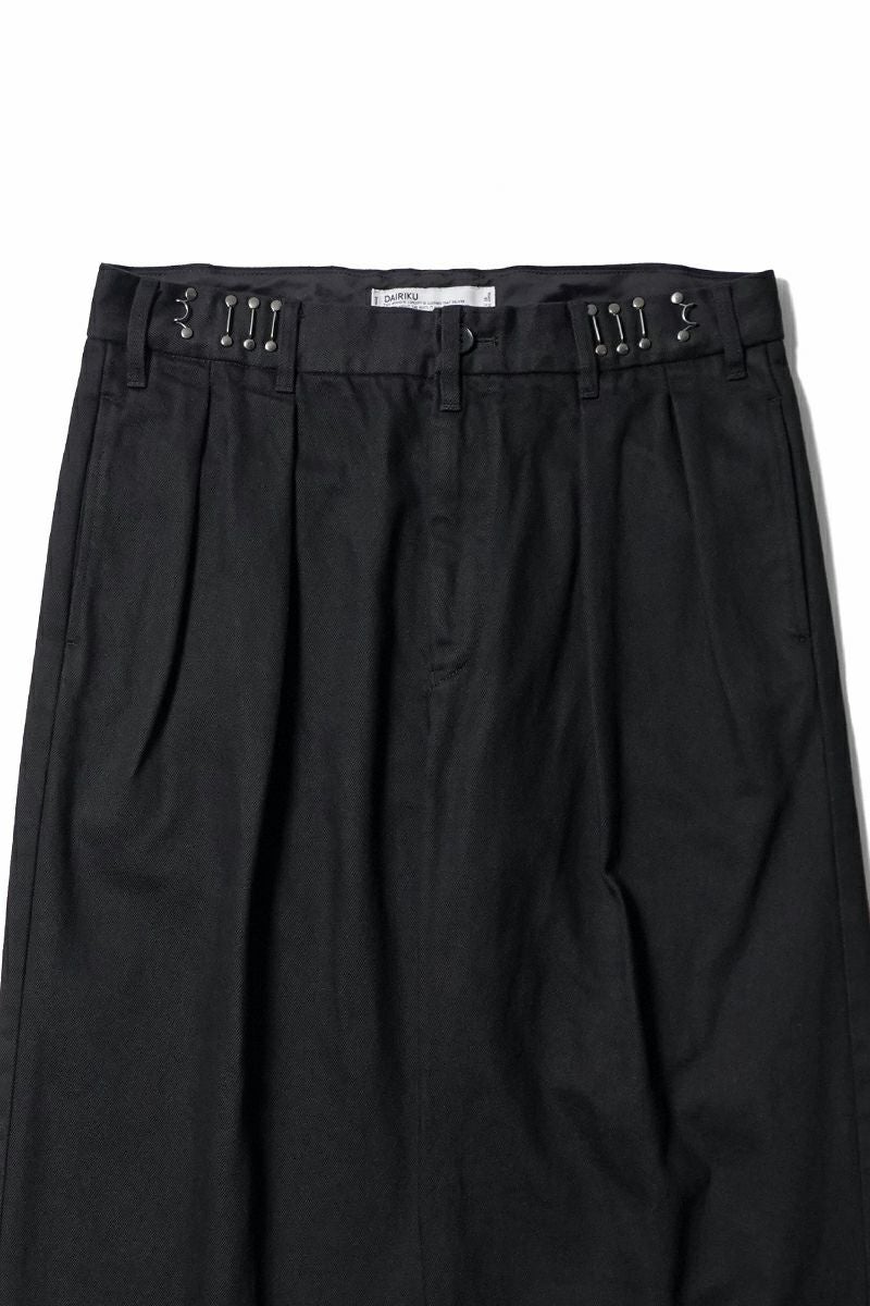 DAIRIKU(ダイリク) "Cooper" Adjuster Wide Chino Pants クーパーアジャスターワイドチノパンツ 25AW CP3