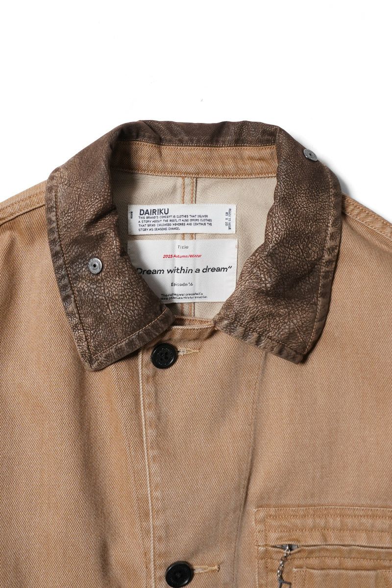 DAIRIKU(ダイリク) "Cooper" Vintage Washed Hunting Jacket クーパーヴィンテージウォッシュドハンティングジャケット 25AW CP1
