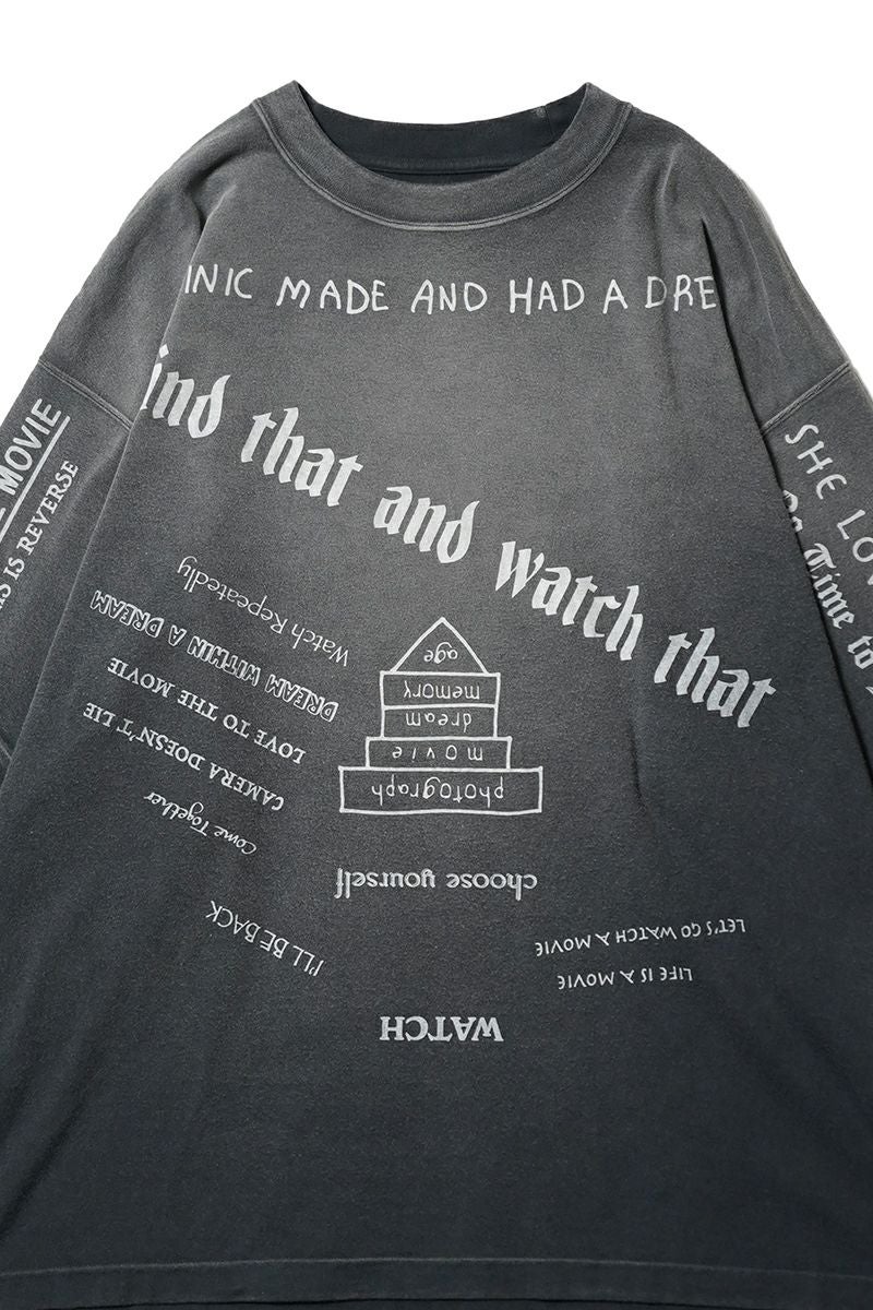 DAIRIKU(ダイリク) "TATTOO" Swithing Tee タトゥースウィングTシャツ 25AW C3