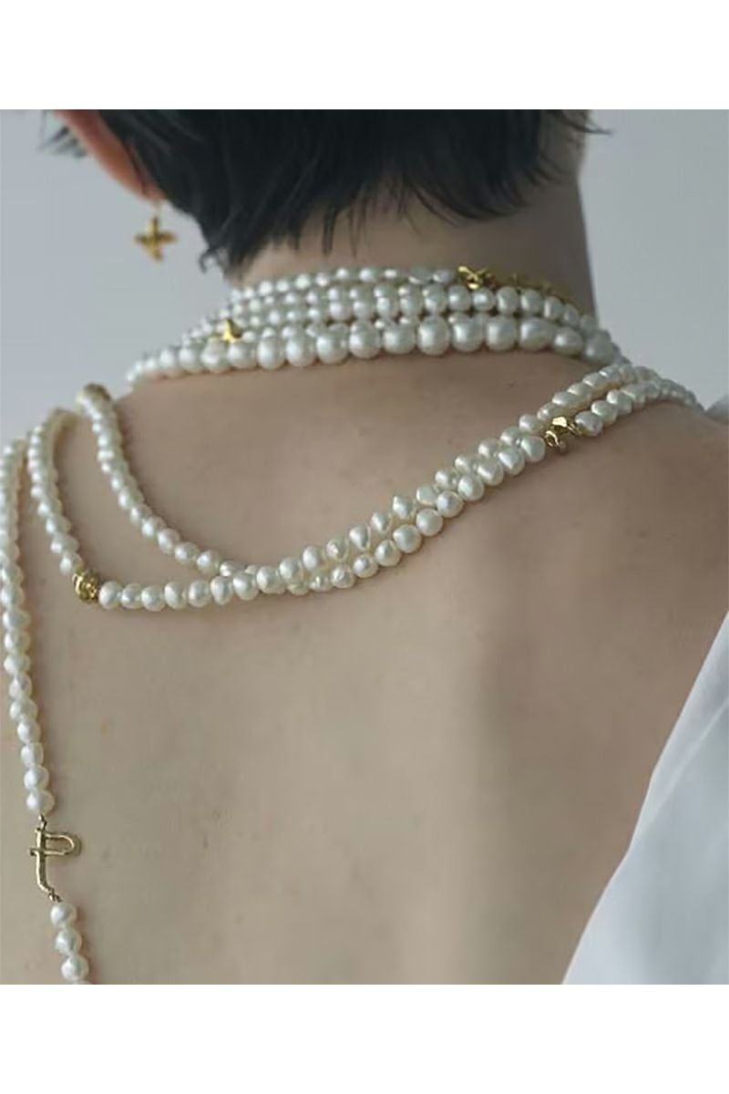 PREEK(プリーク) | PREEK(プリーク)BAROQUE PEARL ROPE BELT NECKLACE