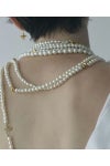 PREEK(プリーク) BAROQUE PEARL ROPE BELT NECKLACE 130 バロックパールロープベルトネックレス 18826990737
