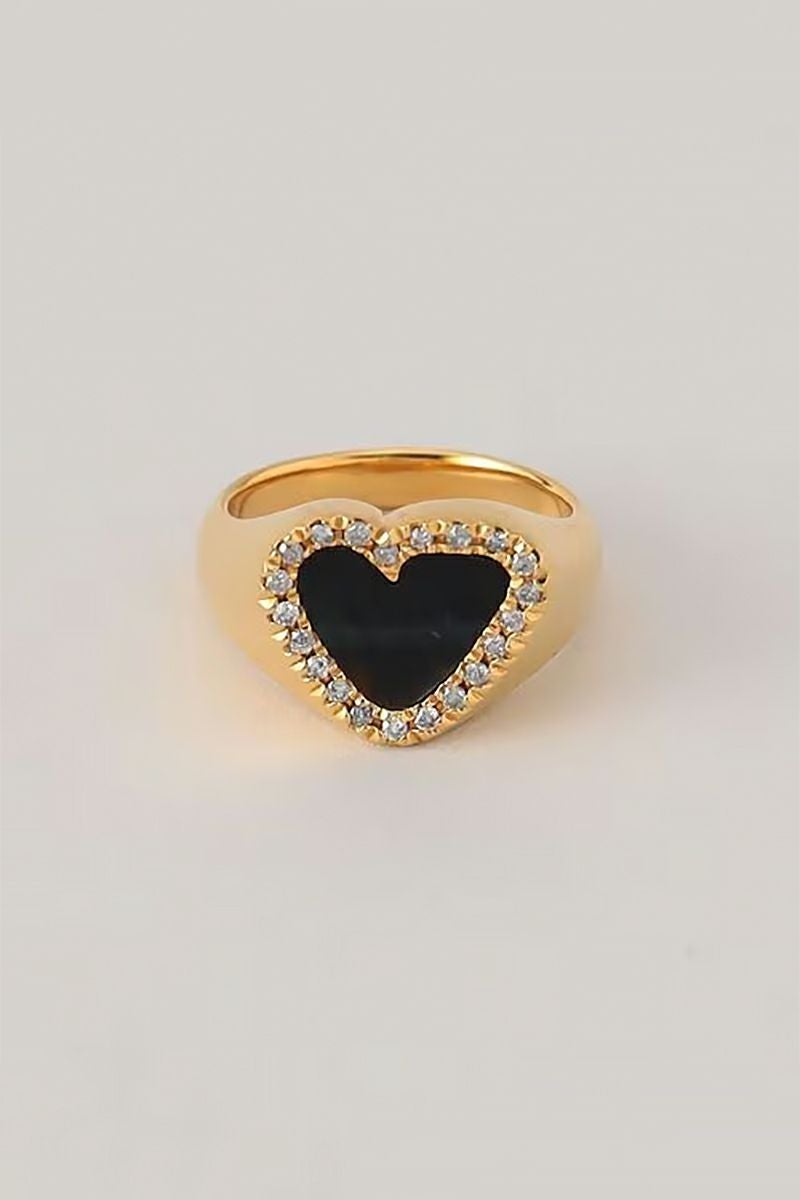 PREEK(プリーク) | PREEK(プリーク)DIAMOND HEART STONE RING GOLD