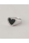 PREEK(プリーク) DIAMOND HEART STONE RING SILVER ダイヤモンドハートストーンリング シルバー 18826990992