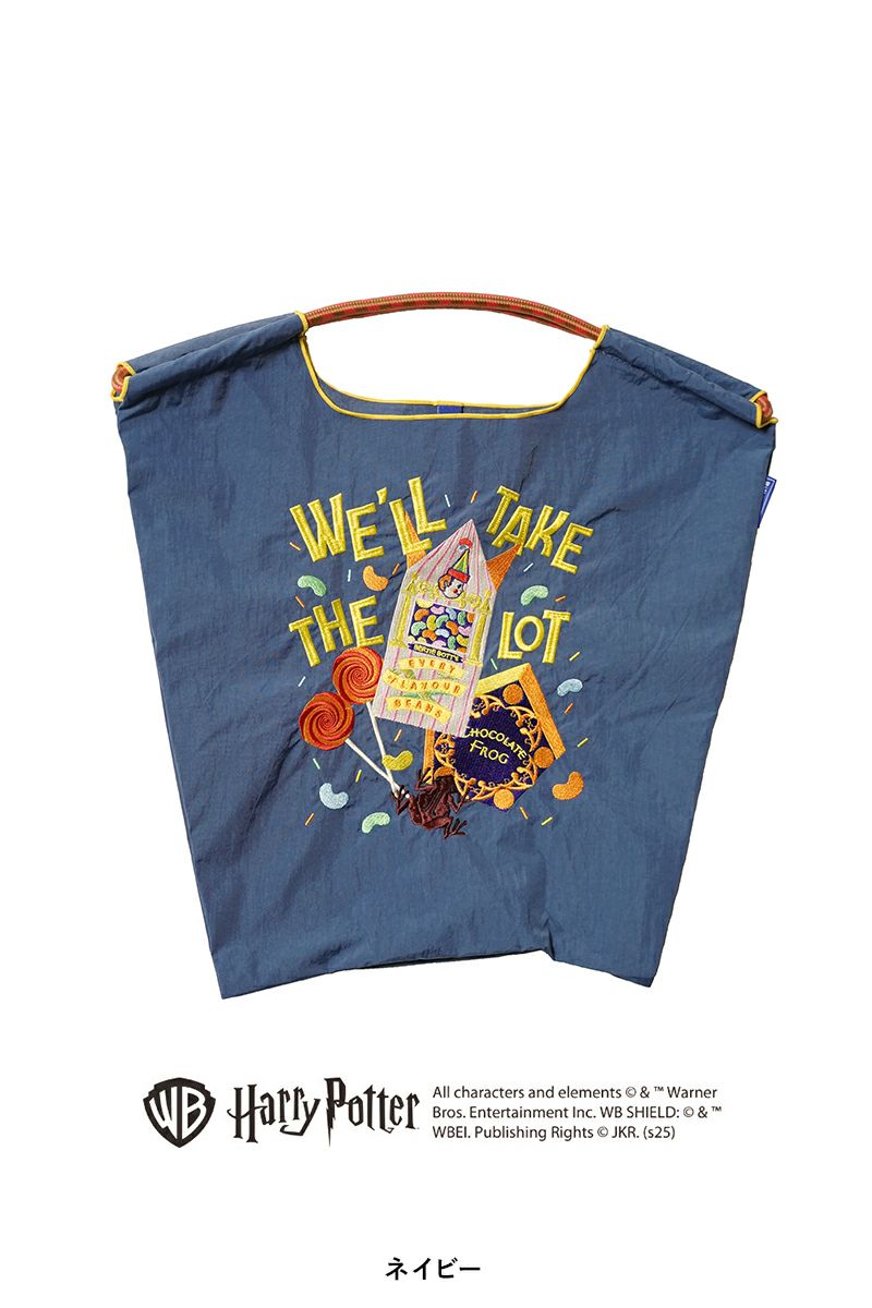 Ball & Chain(ボールアンドチェーン)×Harry Potter(ハリーポッター) H.WE'LL TAKE THE LOT (M) 百味ビーンズ ショッピングバック トートバッグ 348006