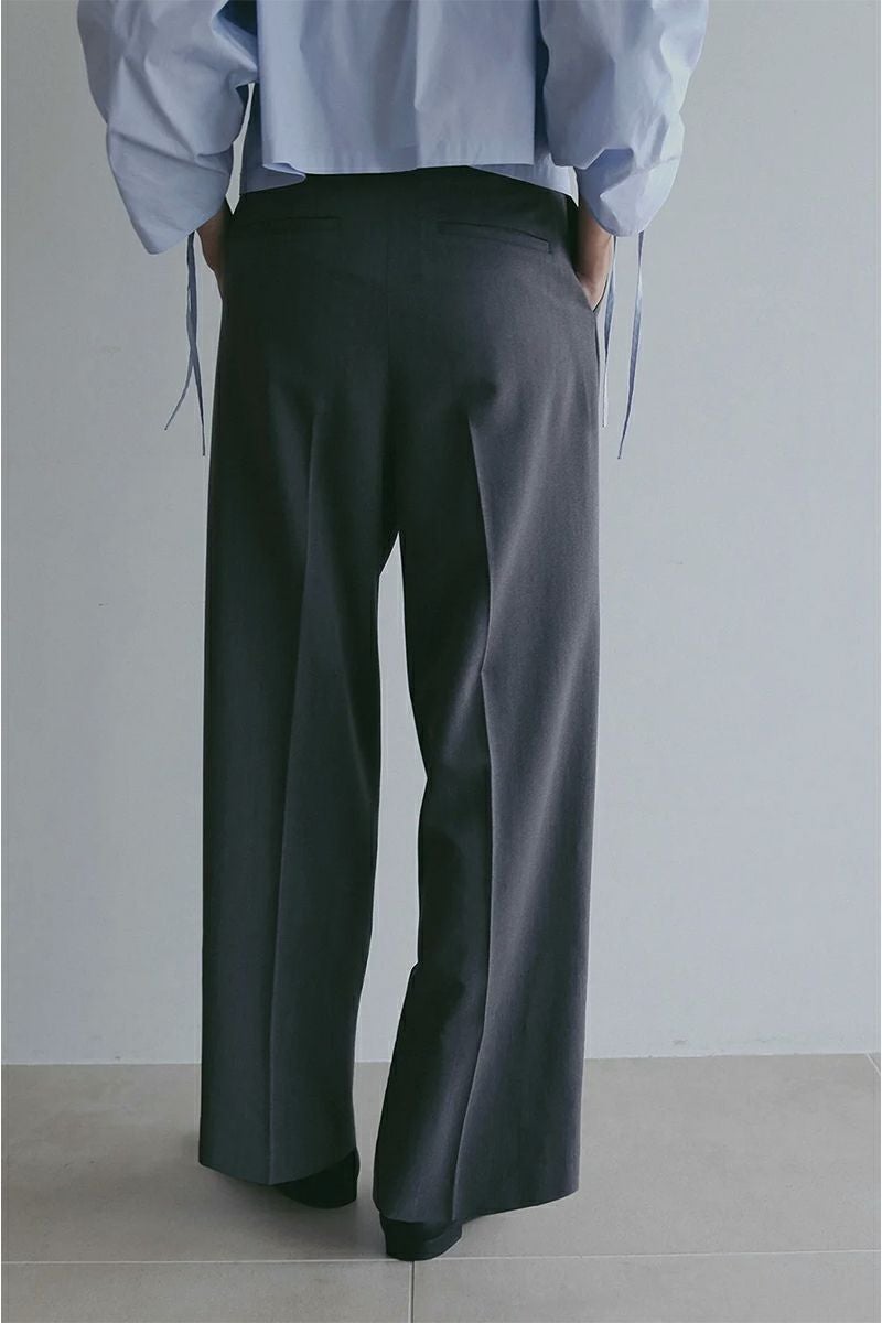 MANOF(マノフ) WAIST SLIT SLACKS ウエストスリットスラックス 89110-7052
