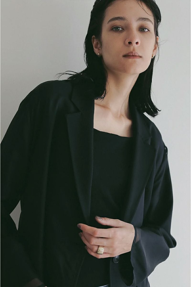 MANOF(マノフ) | MANOF(マノフ)LAYERED SHEER JACKET レーヤードシアー