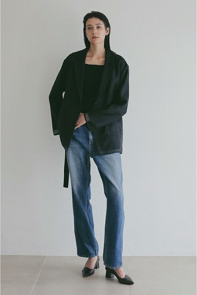 MANOF(マノフ) | MANOF(マノフ)LAYERED SHEER JACKET レーヤードシアー