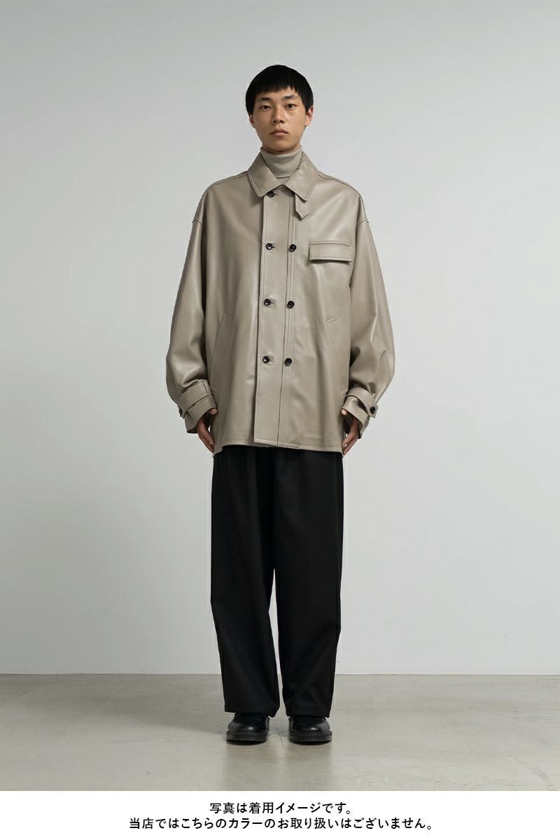 Graphpaper(グラフペーパー) Sheep Leather Corbusier Jacket シープレザー コルビュジエ ジャケット GM253-30444