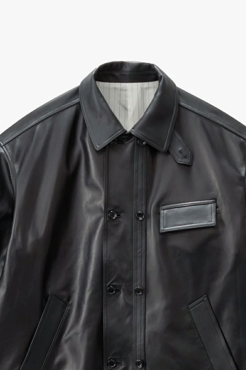 Graphpaper(グラフペーパー) Sheep Leather Corbusier Jacket シープレザー コルビュジエ ジャケット GM253-30444