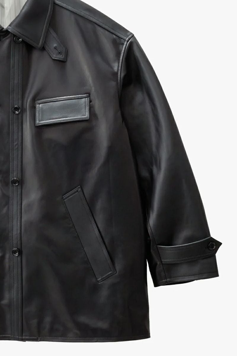 Graphpaper(グラフペーパー) Sheep Leather Corbusier Jacket シープレザー コルビュジエ ジャケット GM253-30444