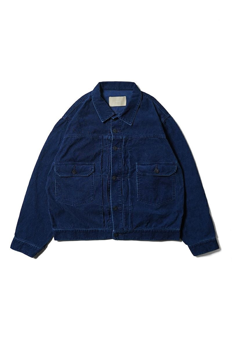  INNAT(インアット) > INDIGO TYPE-2 TRUCKER JACKET インディゴタイプ2トラッカージャケット INNAT08-J04B 