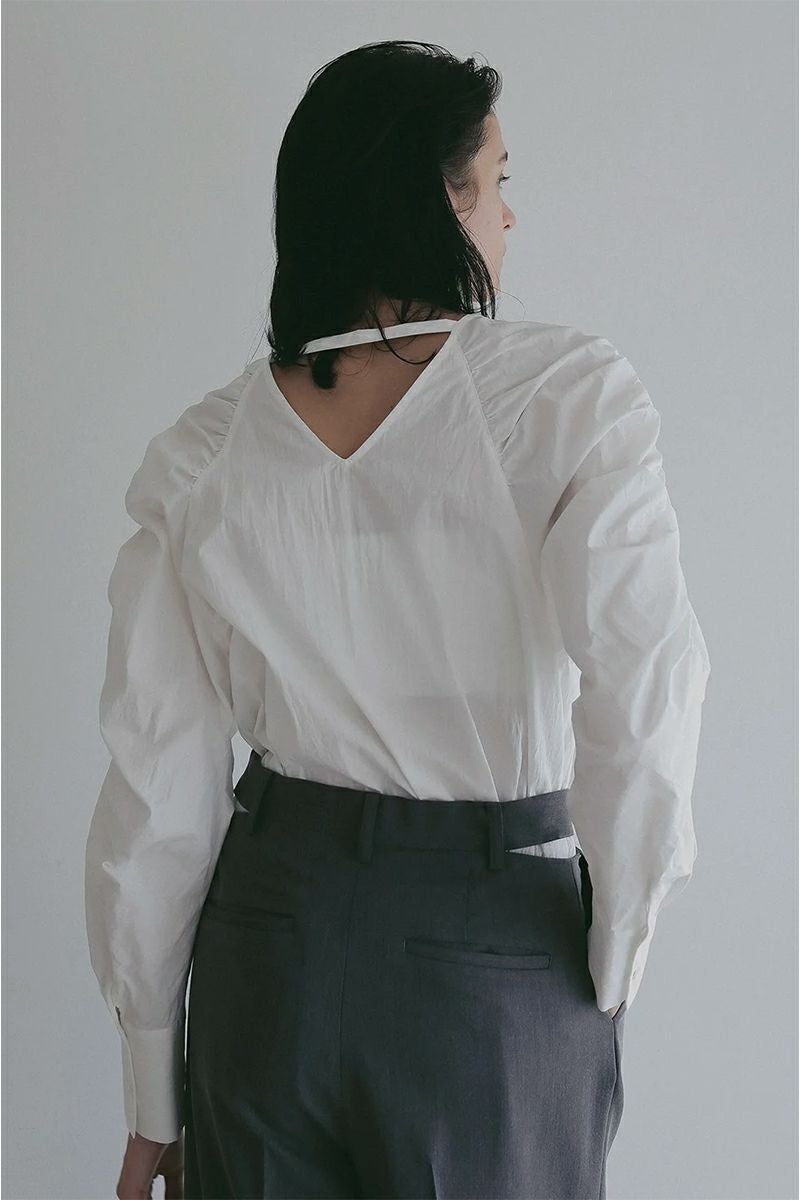 MANOF(マノフ) | MANOF(マノフ)MUTTON SLEEVE BLOUSE マトンスリーブ 