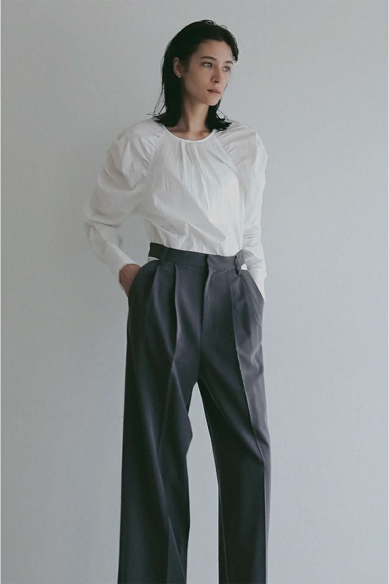 MANOF(マノフ) | MANOF(マノフ)MUTTON SLEEVE BLOUSE マトンスリーブ 