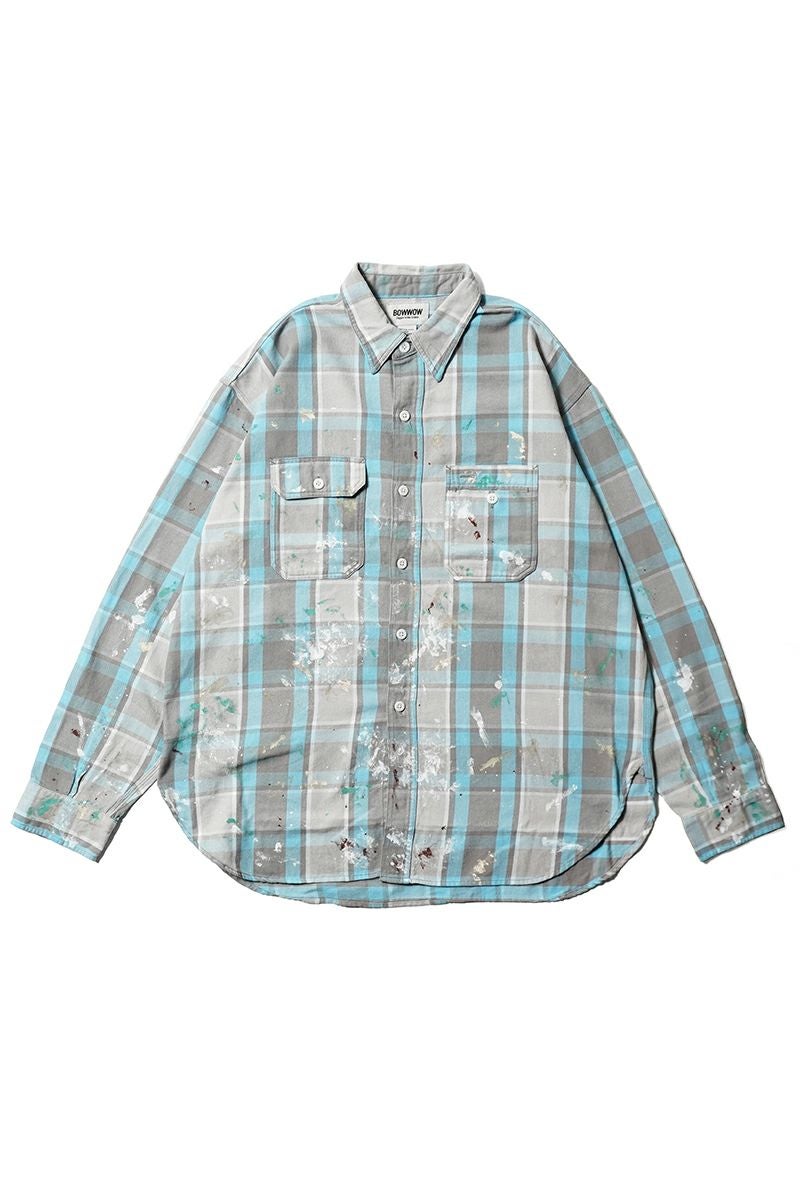 BOWWOW(バウワウ) | BOWWOW(バウワウ)PAINTER'S PAINT STAINED FLANNEL
