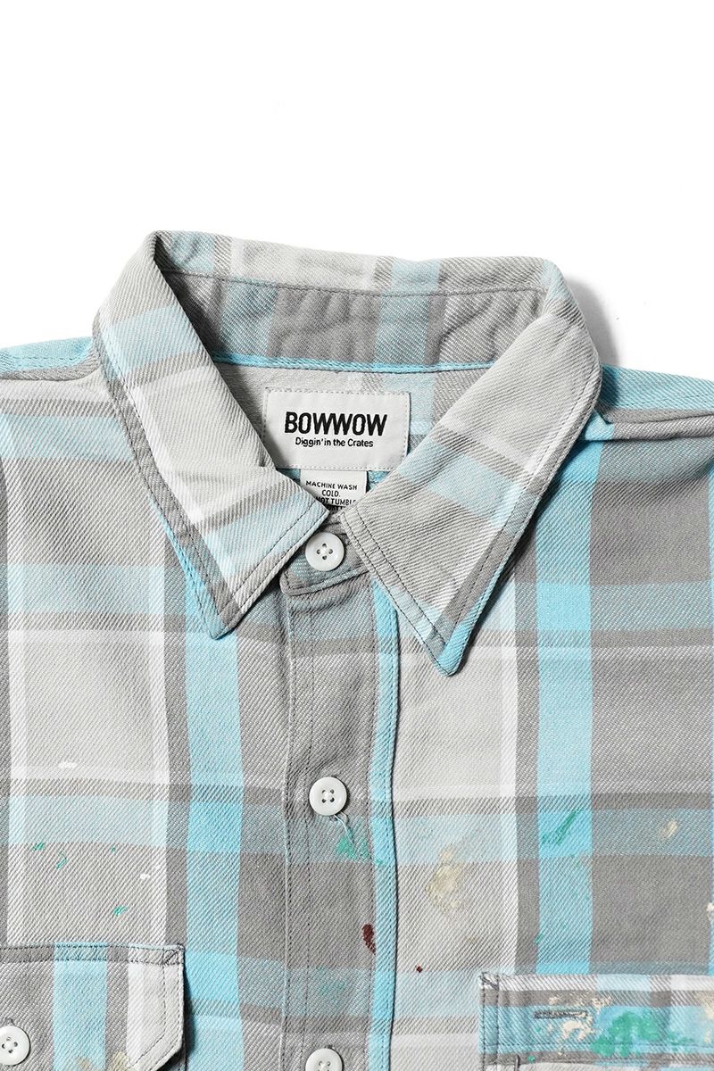 BOWWOW(バウワウ) | BOWWOW(バウワウ)PAINTER'S PAINT STAINED FLANNEL
