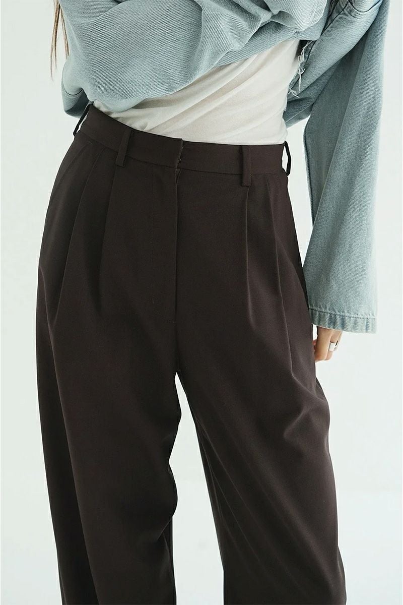 CLANE(クラネ) BASIC TUCK PANTS ベーシックタックパンツ 19110-7202