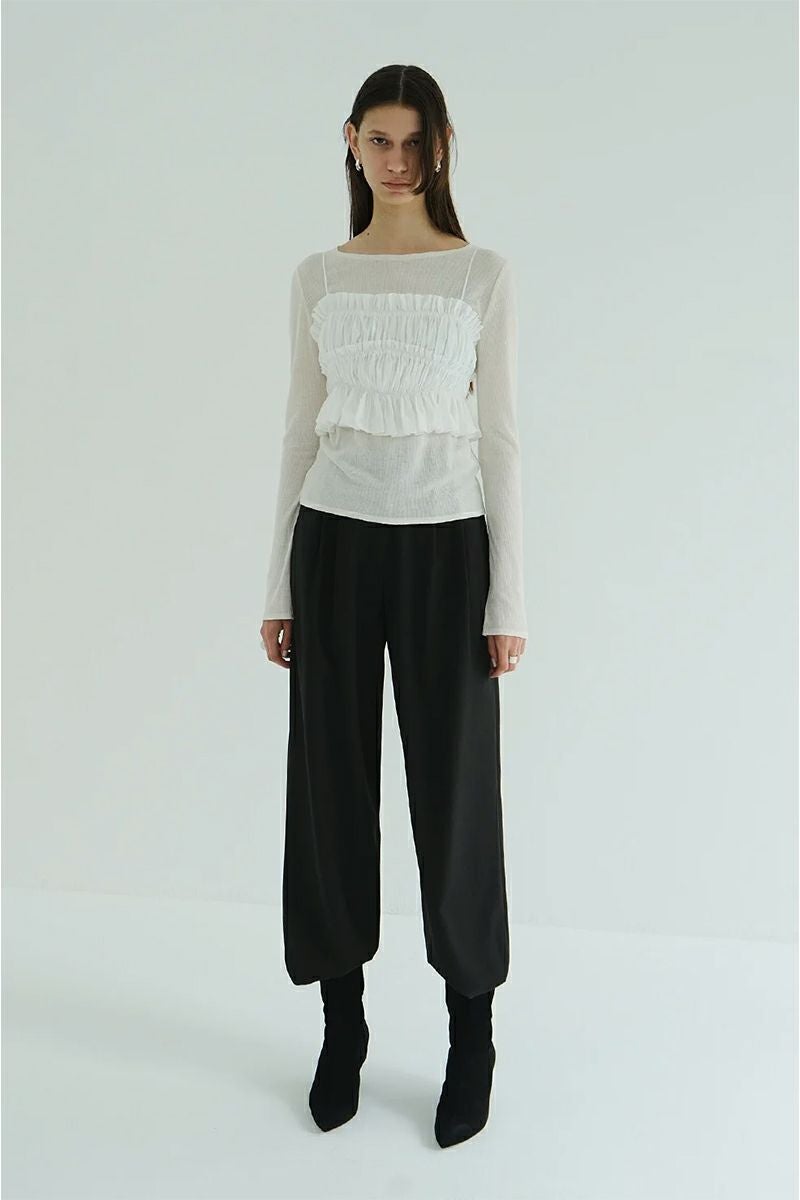 CLANE(クラネ) | CLANE(クラネ)BASIC TUCK PANTS ベーシック CLANE(クラネ) | CLANE(クラネ)BASIC TUCK PANTS ベーシック