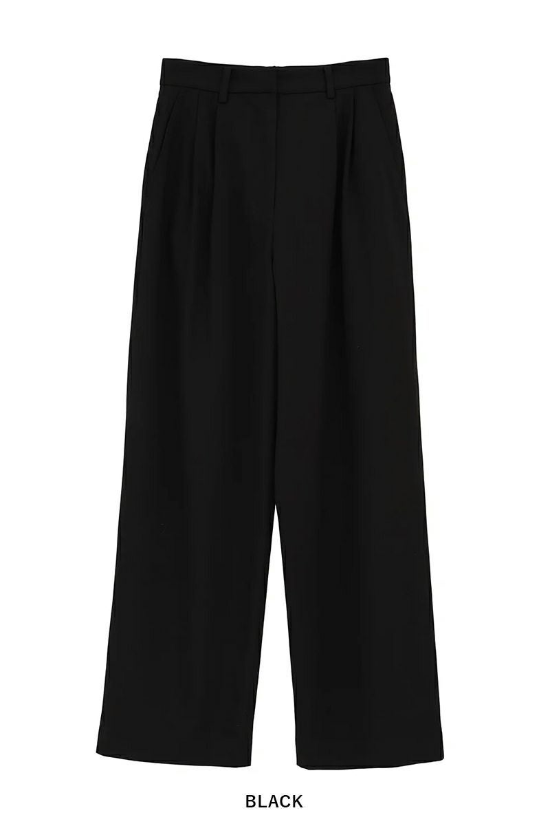 CLANE(クラネ) BASIC TUCK PANTS ベーシックタックパンツ 19110-7202