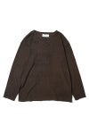 kengo(ケンゴ) cotton linen pile long tee コットンリネンパイル長袖Tシャツ K25FW-TP3