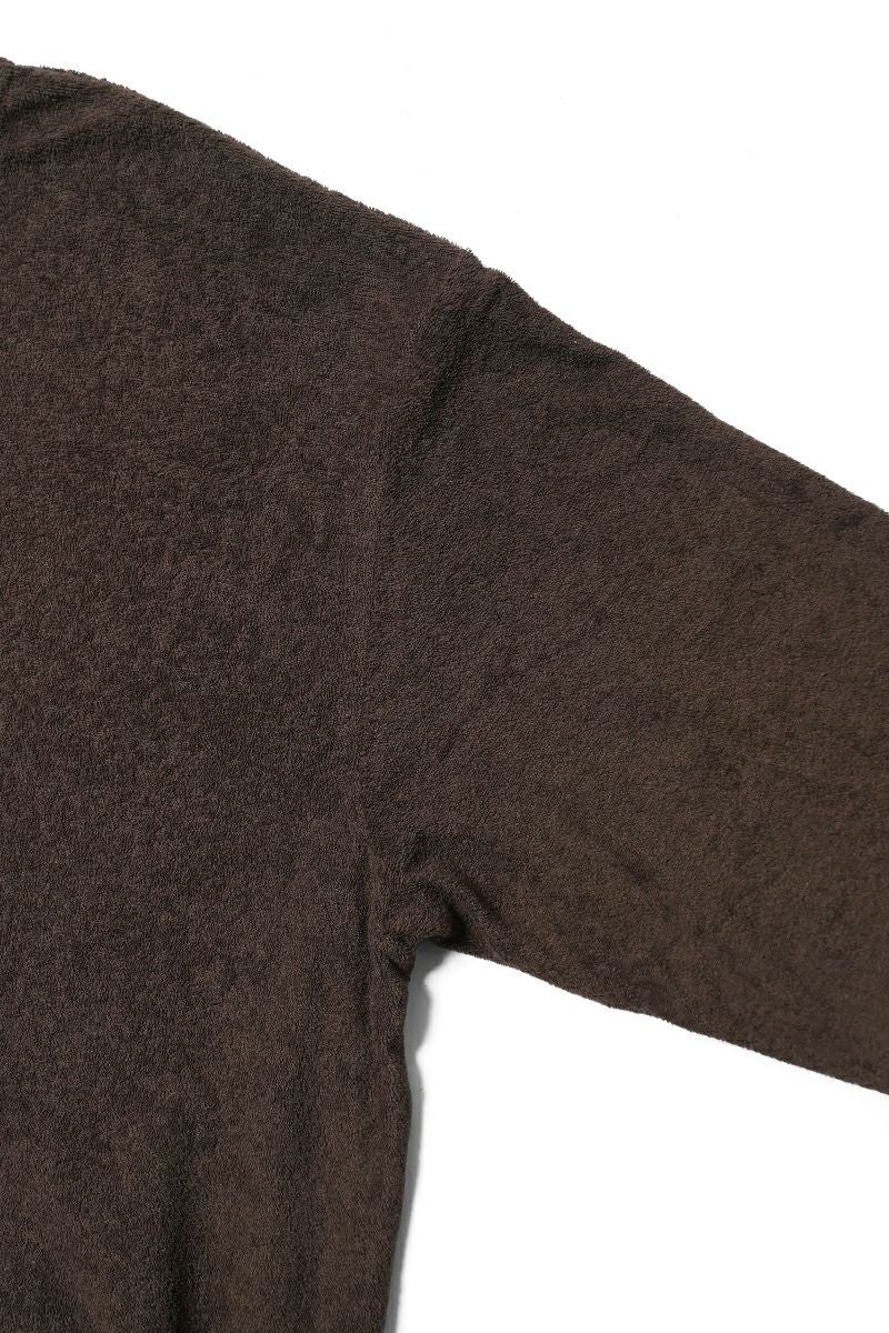 kengo(ケンゴ) cotton linen pile long tee コットンリネンパイル長袖Tシャツ K25FW-TP3