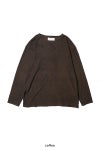 kengo(ケンゴ) cotton linen pile long tee コットンリネンパイル長袖Tシャツ K25FW-TP3