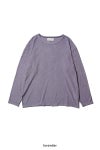 kengo(ケンゴ) cotton linen pile long tee コットンリネンパイル長袖Tシャツ K25FW-TP3