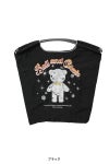 Ball & Chain(ボールアンドチェーン)  MIRROR BALLE BEAR (M) ミラーボールベアー(M) ショッピングバック トートバッグ 301065
