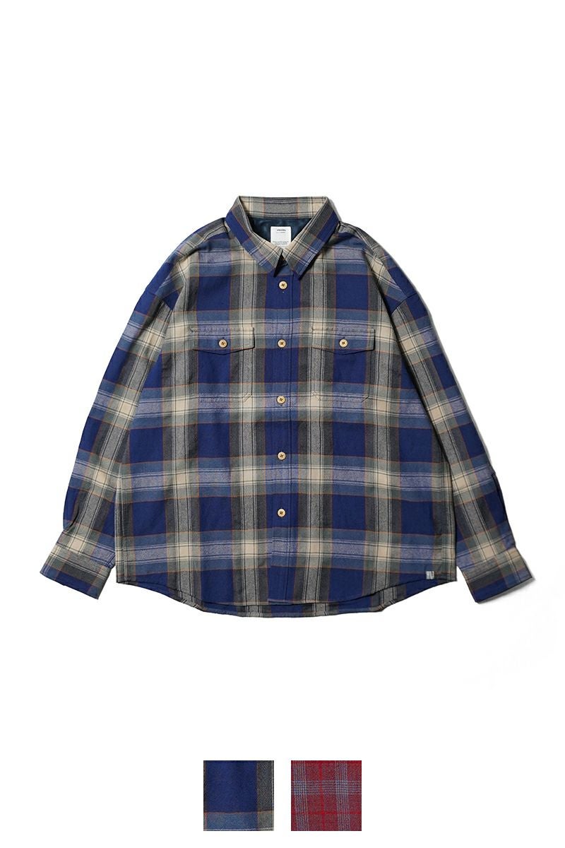visvim(ビズビム) LUMBER CHECK LS ランバーチェック長袖シャツ 0125205011016